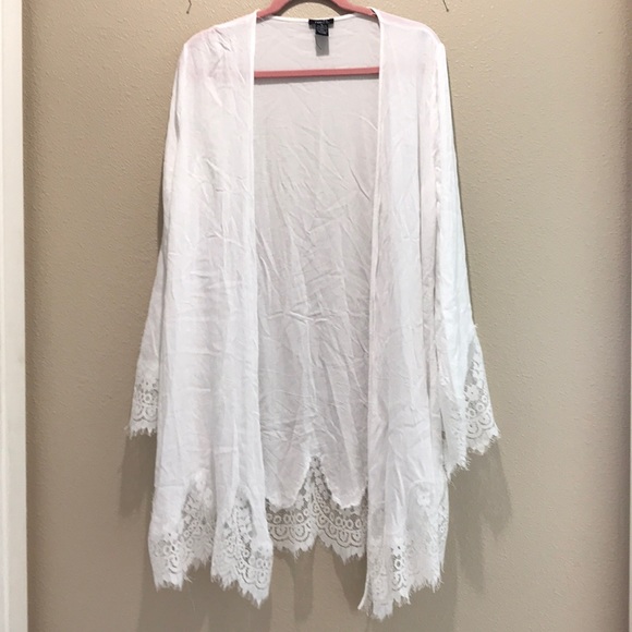 Forever 21 Other - Forever 21 beach cover up sexy lacy vacation mode